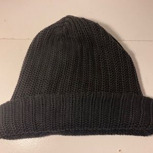 Handmade knitted cotton winter hat
